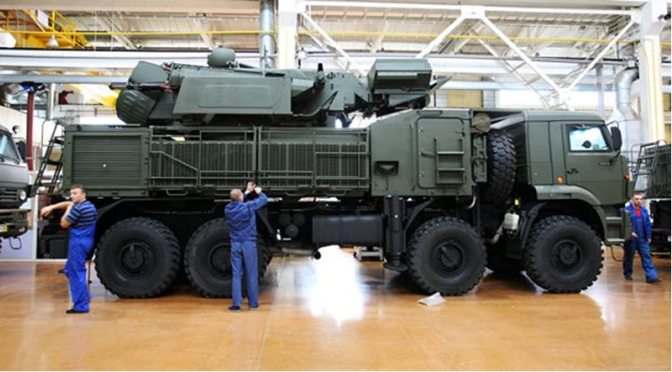 Contrato de fornecimento de mísseis Pantsir ao Brasil deverá ser assinado este ano