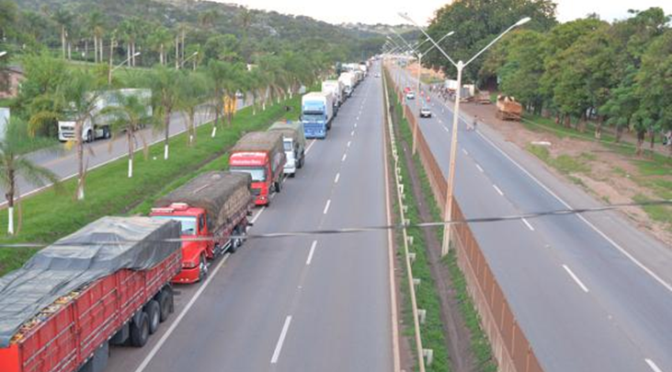 Governo Brasileiro diz que 80% dos bloqueios de caminhoneiros estão na região Sul do País