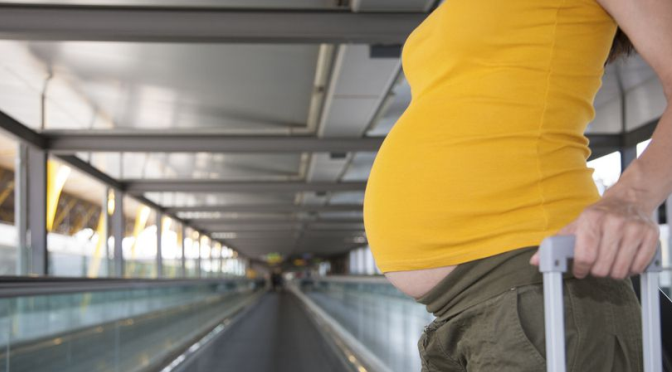 Viajar de Avião Grávida