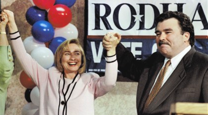 Hugh e Tony Rodham, os irmãos incómodos de Hillary Clinton