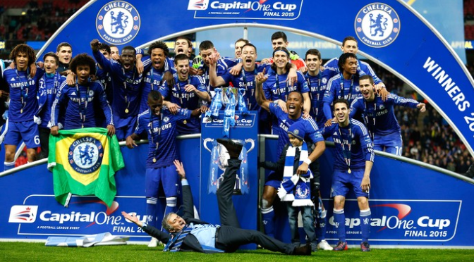 Mourinho campeão no Chelsea