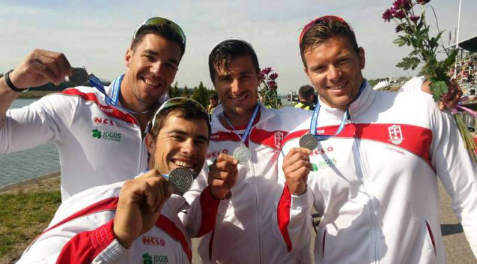 Portugal conclui Europeus de canoagem com prata e bronze