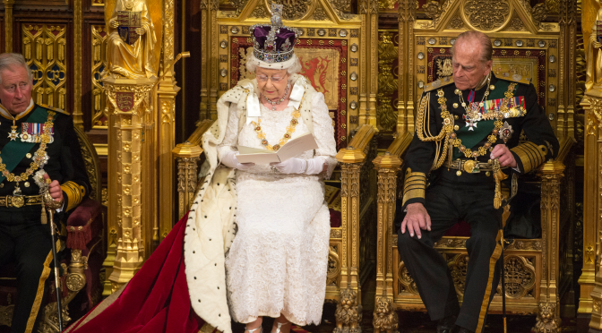 Referendo sobre a permanência do Reino Unido na União Europeia no discurso da Rainha de Inglaterra