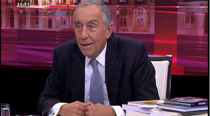 Marcelo critica apoio de Balsemão a eventual candidatura de Rui Rio à Presidência da República