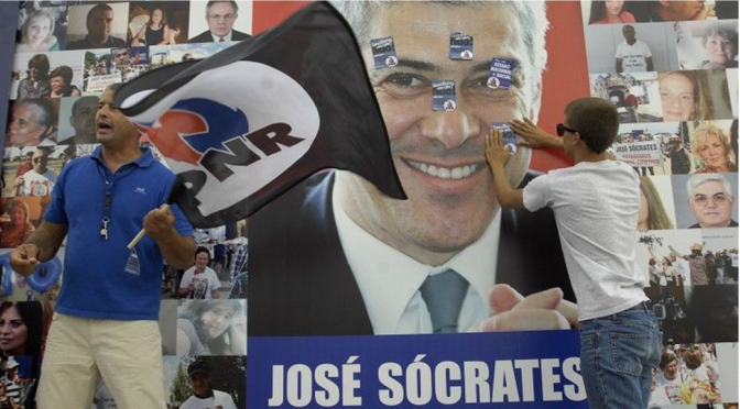 Apoiantes e opositores de José Sócrates geraram tensão junto à prisão de Évora