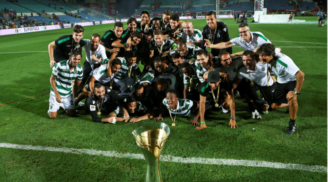 Sporting foi superior no dérbi com o Benfica e conquista Supertaça Cândido de Oliveira 2015