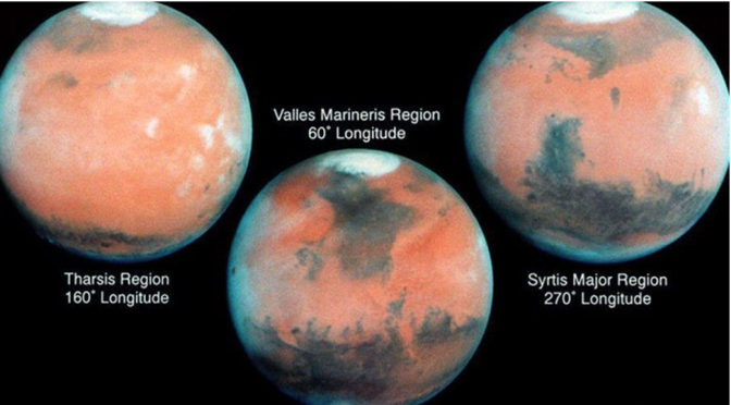 Um oceano primitivo em Marte tinha mais água do que o Oceano Ártico na Terra
