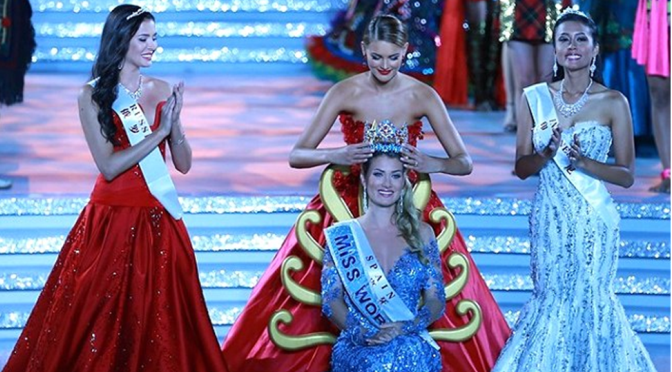 Espanha ganha pela primeira vez título de Miss Mundo