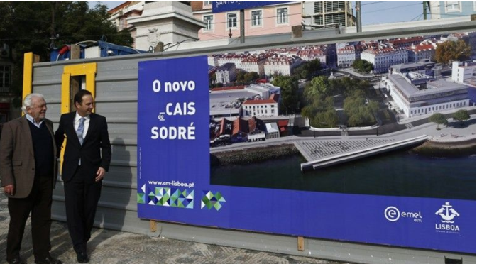 A cidade de Lisboa vai ter uma nova frente ribeirinha em 2017