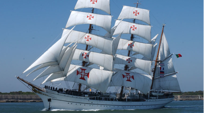 O Navio Escola Sagres será ‘Casa de Portugal’ nos Jogos Olímpicos do Rio 2016