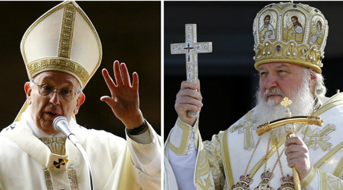 Cuba acolhe encontro histórico entre o Papa Francisco e o Patriarca ortodoxo russo Kirill