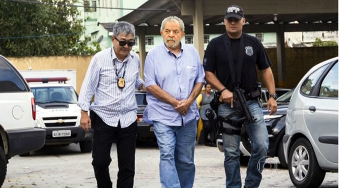 24ª fase da Lava Jato começa com mandado contra Lula da Silva que foi detido pela polícia