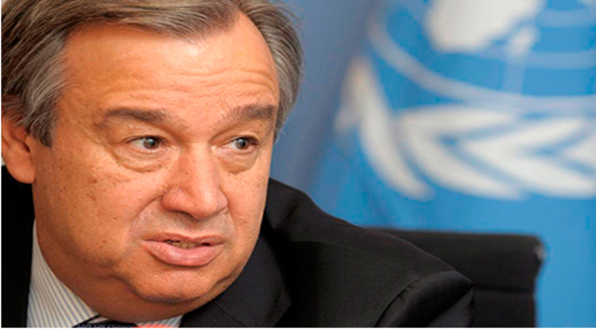 António Guterres inicia em New York campanha para secretário-geral da ONU