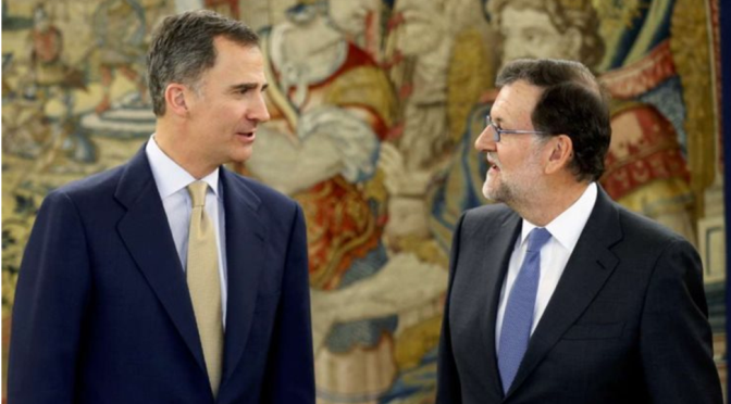 O rei Felipe VI de Espanha vai convocar as eleições legislativas antecipadas para 26 de Junho