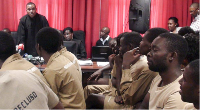 Os 17 ativistas angolanos detidos já se encontram em liberdade