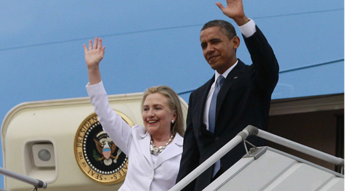 Presidente Obama entra na campanha de Hillary Clinton  quando esta for visitar a Carolina do Norte