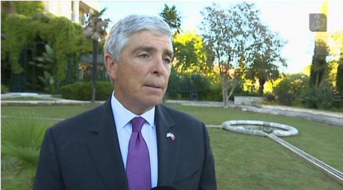 Embaixador dos EUA em Portugal deixa Lisboa a 20 de janeiro