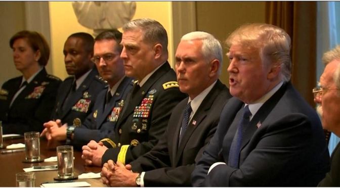 Donald Trump ordenou ataque militar contra a Síria em coordenação com a França e o Reino Unido