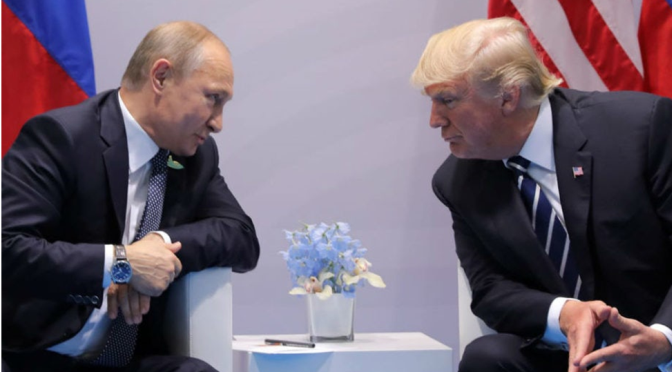 Trump e Putin em sintonia sobre alegada interferência russa nas eleições