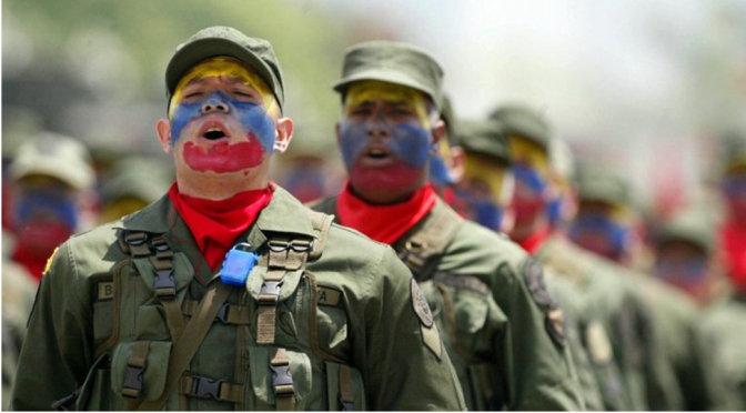 Soldados rebeldes da Venezuela pedem armas aos EUA para um golpe de estado contra Maduro