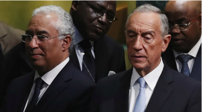O presidente Marcelo diz que Conselho de Estado ainda não recebeu pedido para depoimento de Costa