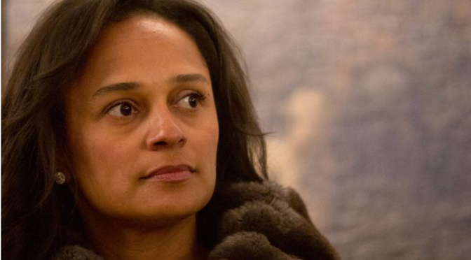 Tribunal angolano decreta arresto de contas bancárias e empresas de Isabel dos Santos