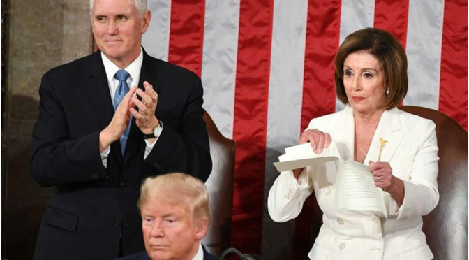 Republicanos da América do Norte absolvem Trump, Nancy Pelosi não