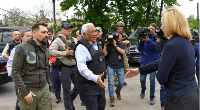 Portugal reforça fronteira leste da NATO e apoia Kiev na sua luta pela paz, diz António Costa